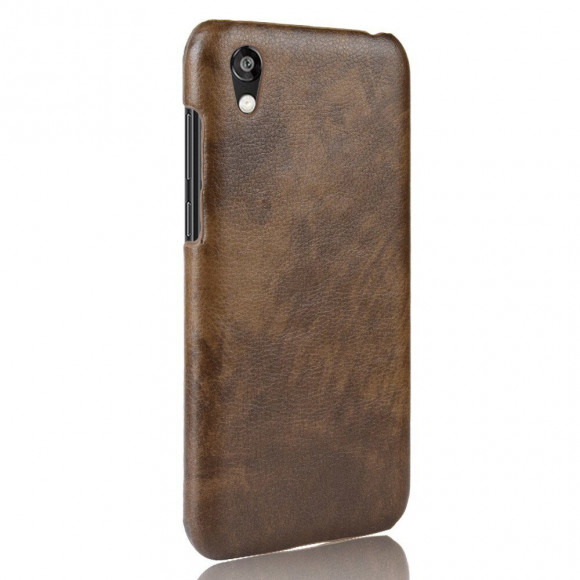 Кожаная накладка-чехол для Huawei Y5 (2019) / Honor 8S (коричневый) Кожаная накладка-чехол для Huawei Y5 (2019) / Honor 8S (коричневый)