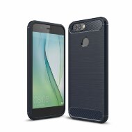 Чехол-накладка Carbon Fibre для Huawei Nova 2 (темно-синий)