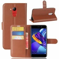 Чехол с визитницей для Huawei Honor 6C Pro / V9 Play (коричневый)