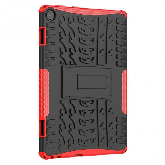Чехол Hybrid Armor для Lenovo Tab M10 Gen 3 TB328FU - 10,1 дюйм (черный + красный) Чехол Hybrid Armor для Lenovo Tab M10 Gen 3 TB328FU - 10,1 дюйм (черный + красный)