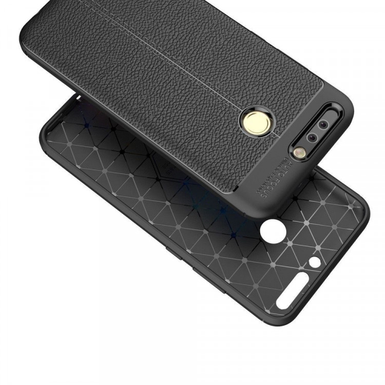 Чехол-накладка Litchi Grain для Huawei Honor 8 Pro / Honor V9 (красный)