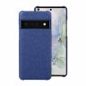 Кожаный чехол Cowhide для Google Pixel 6 Pro (синий)