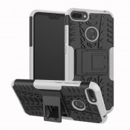 Чехол Hybrid Armor для Huawei Honor 9i / Honor 9N (черный + белый)