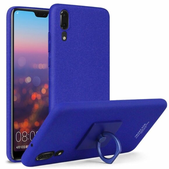 Чехол iMak Finger для Huawei P20 (голубой)