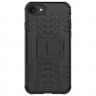 Чехол Hybrid Armor для iPhone 8 / iPhone 7 / iPhone SE (2020) / iPhone SE (2022) (черный)