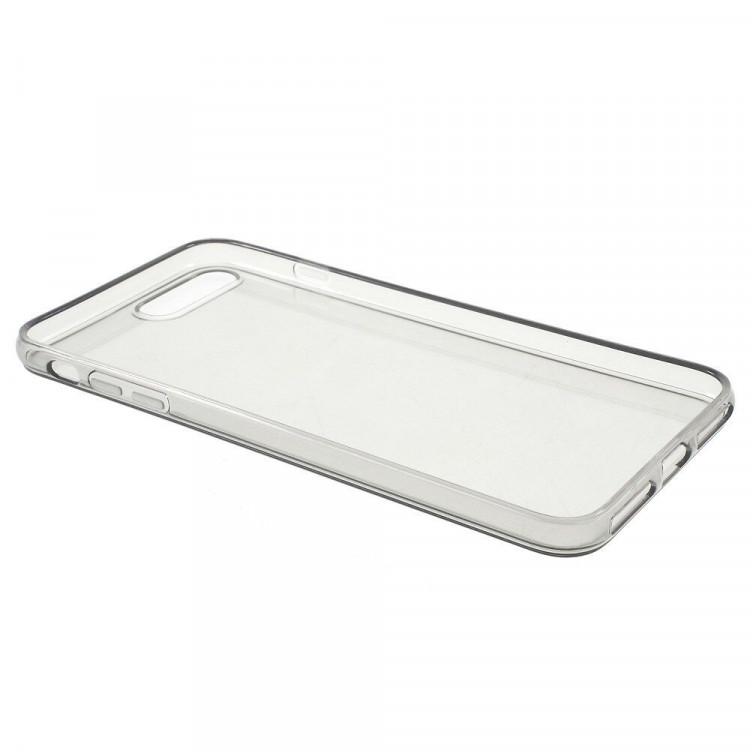 Силиконовый TPU чехол для iPhone 7 Plus / iPhone 8 Plus (серый)