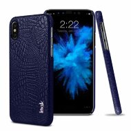 Чехол-накладка iMak Ruiyi Crocodile для iPhone X / ХS (темно-синий) Чехол-накладка iMak Ruiyi Crocodile для iPhone X / ХS (темно-синий)