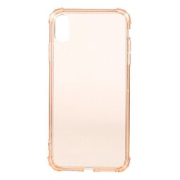 Силиконовый чехол с усиленными бортиками для iPhone XS Max (розовый)
