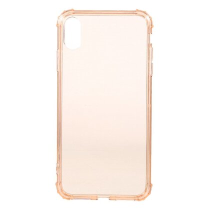 Силиконовый чехол с усиленными бортиками для iPhone XS Max (розовый)