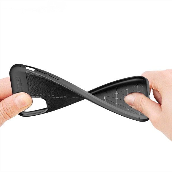 Чехол-накладка Litchi Grain для iPhone 11 (зеленый)