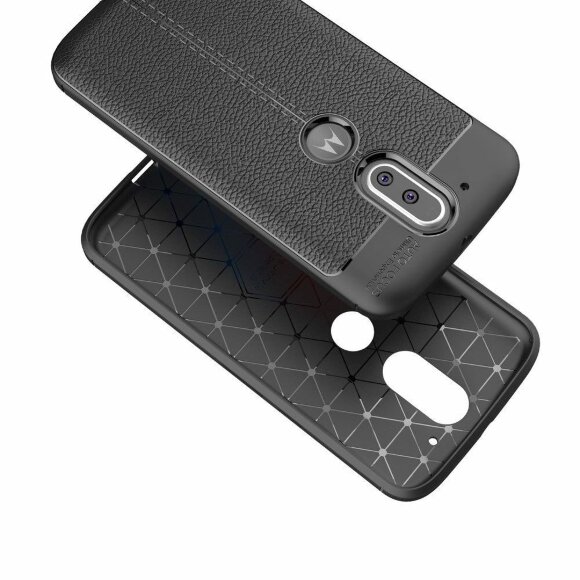 Чехол-накладка Litchi Grain для Motorola Moto G4 / G4 Plus (красный) Чехол-накладка Litchi Grain для Motorola Moto G4 / G4 Plus (красный)