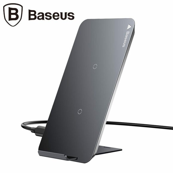 Беспроводное зарядное устройство Baseus multifunctional wireless charging pad (черный) Беспроводное зарядное устройство Baseus multifunctional wireless charging pad (черный)