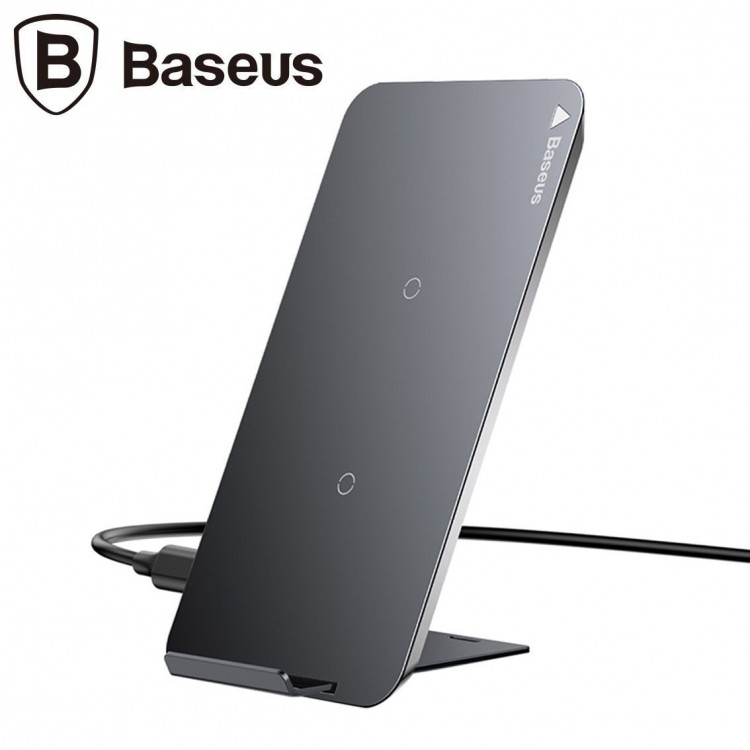 Беспроводное зарядное устройство Baseus multifunctional wireless charging pad (черный)