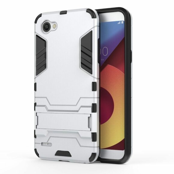 Чехол Duty Armor для LG Q6 / LG Q6a / LG Q6+ (серебряный) Чехол Duty Armor для LG Q6 / LG Q6a / LG Q6+ (серебряный)