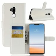 Чехол с визитницей для LG G7 / LG G7 ThinQ (белый) Чехол с визитницей для LG G7 / LG G7 ThinQ (белый)