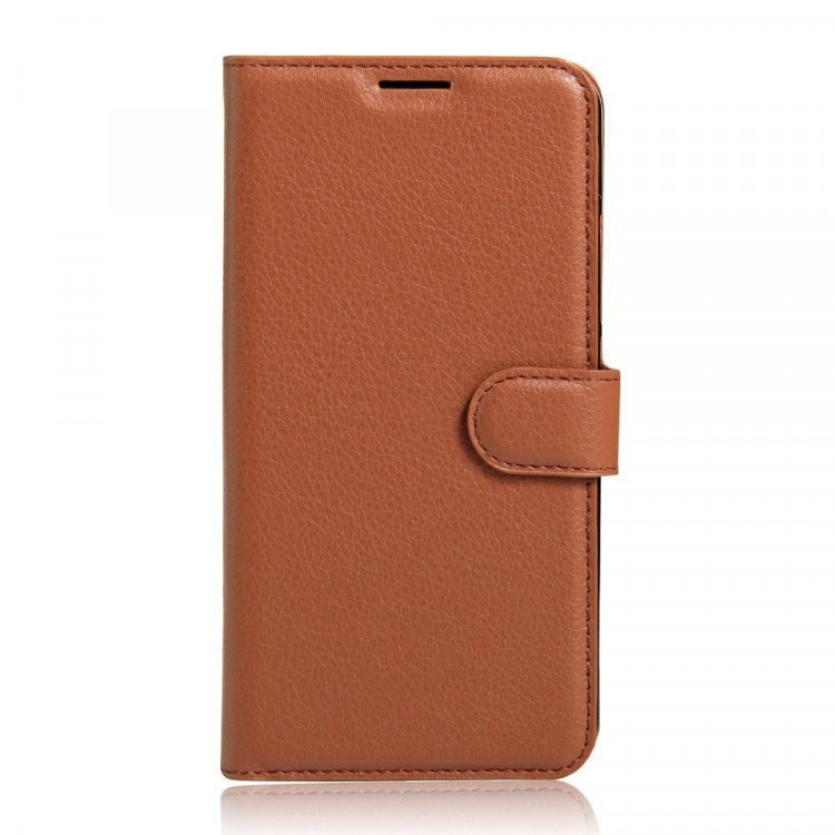 Чехол с визитницей для Lenovo Vibe K5 / K5 Plus (коричневый)