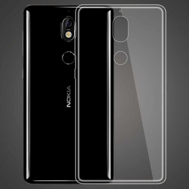 Силиконовый TPU чехол для Nokia 7