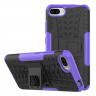 Чехол Hybrid Armor для Asus Zenfone 4 Max ZC554KL (черный + фиолетовый)