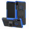 Чехол Hybrid Armor для ASUS Zenfone Max Pro (M2) ZB631KL (черный + голубой)