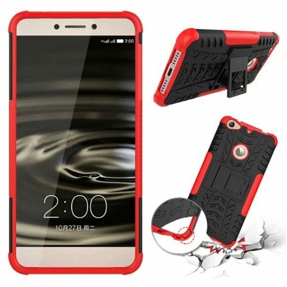 Чехол Hybrid Armor для LeEco Le 1S (черный + красный) Чехол Hybrid Armor для LeEco Le 1S (черный + красный)