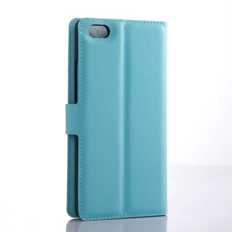 Чехол-книжка с визитницей для ZTE Nubia Z9 Max (голубой)