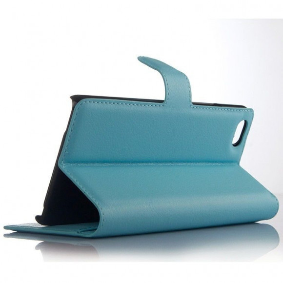 Чехол-книжка с визитницей для ZTE Nubia Z9 Max (голубой) Чехол-книжка с визитницей для ZTE Nubia Z9 Max (голубой)