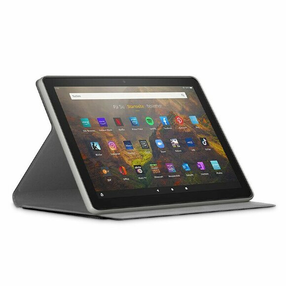 Чехол Stitching Line Design для Amazon Fire HD 10 (2021) (серый) Чехол Stitching Line Design для Amazon Fire HD 10 (2021) (серый)