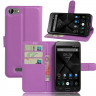 Чехол с визитницей для DOOGEE Y200 (фиолетовый)