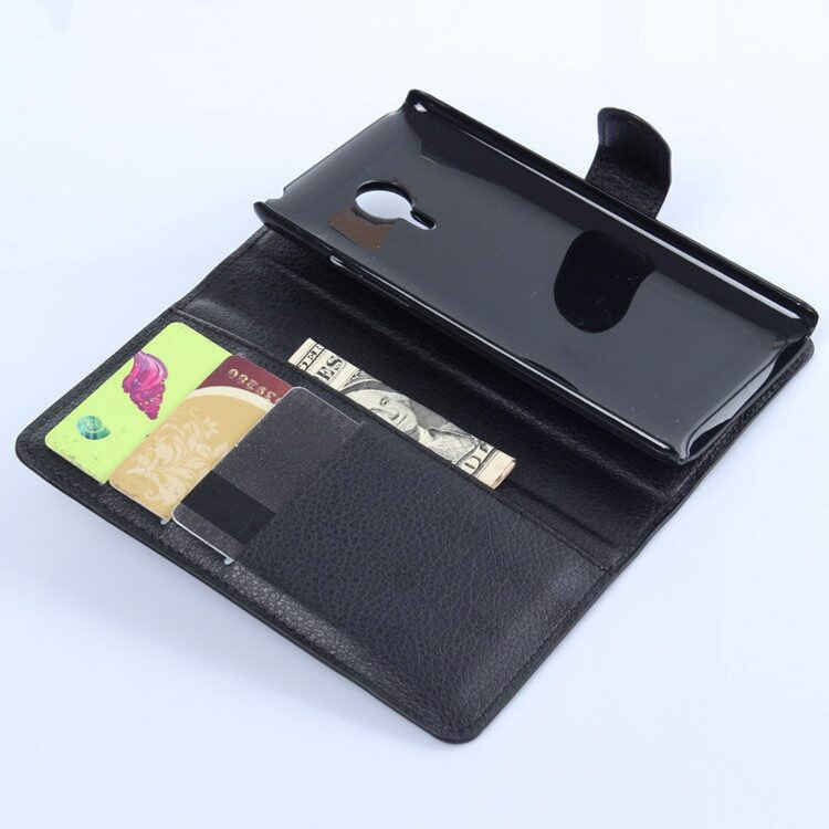 Чехол с визитницей для Meizu MX4 (черный)