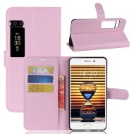 Чехол с визитницей для Meizu Pro 7 Plus (розовый)