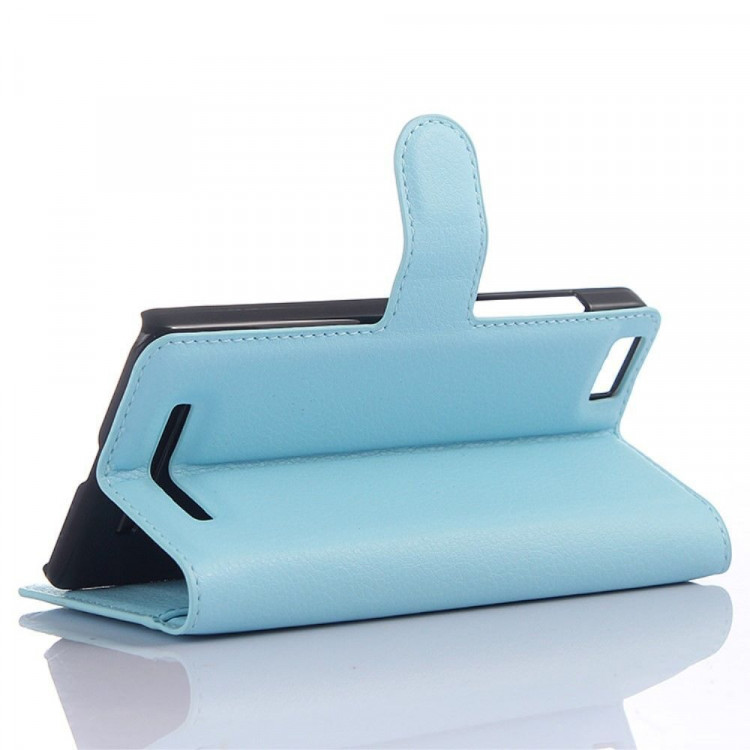 Чехол с визитницей для Xiaomi Mi4i / Mi4c (голубой)