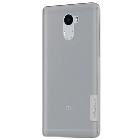 Силиконовый TPU чехол NILLKIN для Xiaomi Redmi 4 (черный)