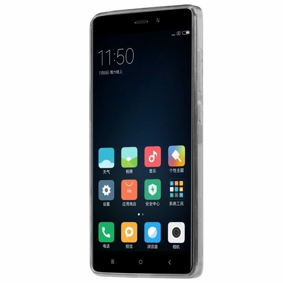 Силиконовый TPU чехол NILLKIN для Xiaomi Redmi 4 (черный)