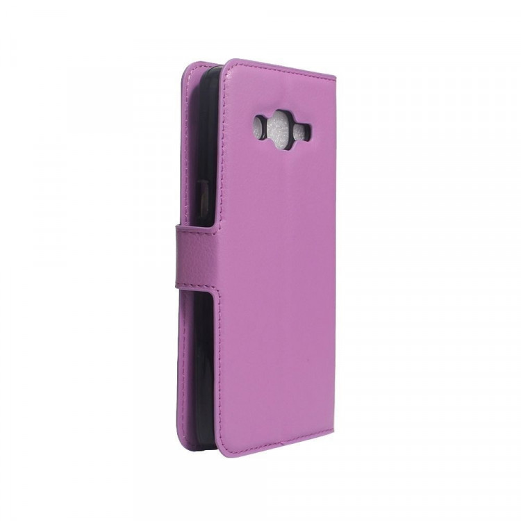 Чехол с визитницей для Samsung Galaxy J1 mini Prime (фиолетовый)