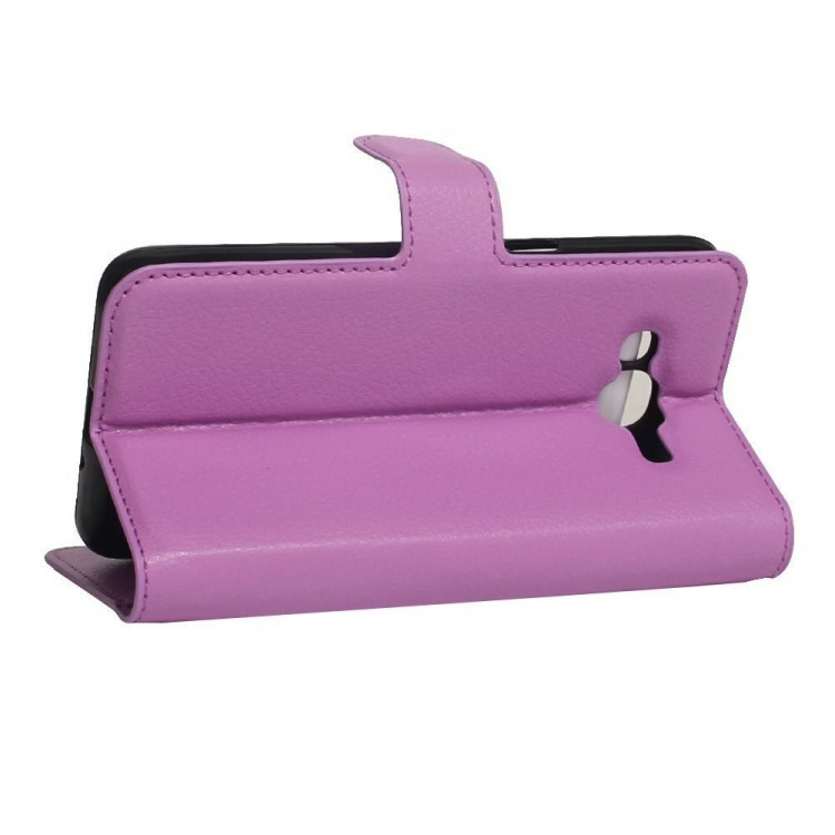 Чехол с визитницей для Samsung Galaxy J1 mini Prime (фиолетовый)