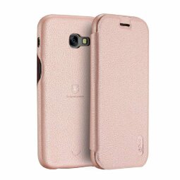 Чехол LENUO для Samsung Galaxy A3 (2017) SM-A320F (розовый)