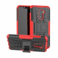 Чехол Hybrid Armor для Xiaomi Pocophone F1 / Poco F1 (черный + красный) Чехол Hybrid Armor для Xiaomi Pocophone F1 / Poco F1 (черный + красный)
