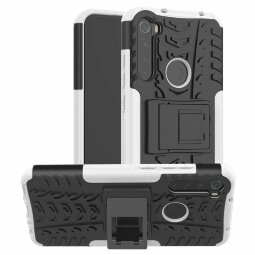 Чехол Hybrid Armor для Xiaomi Redmi Note 8T (черный + белый)