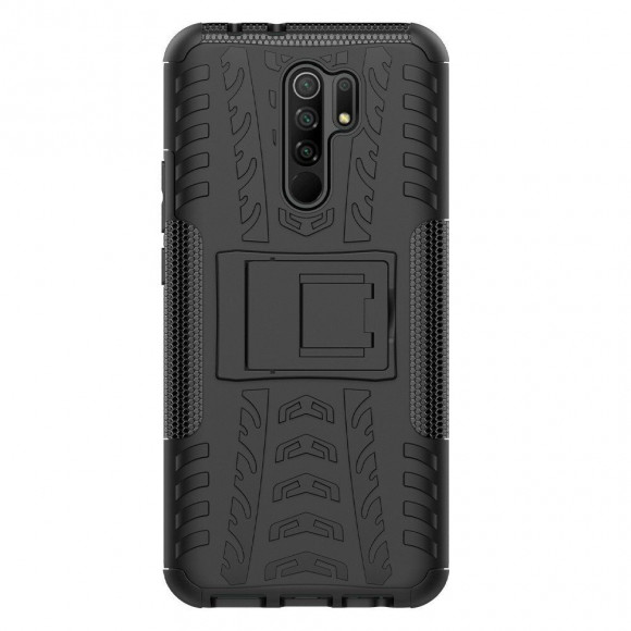 Чехол Hybrid Armor для Xiaomi Redmi 9 (черный) Чехол Hybrid Armor для Xiaomi Redmi 9 (черный)