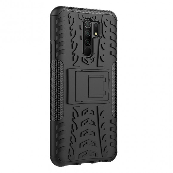 Чехол Hybrid Armor для Xiaomi Redmi 9 (черный) Чехол Hybrid Armor для Xiaomi Redmi 9 (черный)