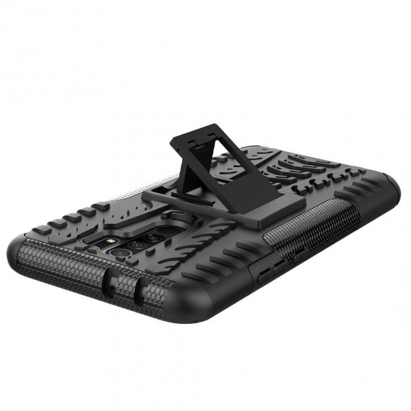 Чехол Hybrid Armor для Xiaomi Redmi 9 (черный) Чехол Hybrid Armor для Xiaomi Redmi 9 (черный)