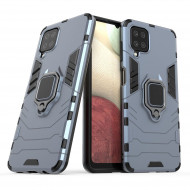 Чехол Armor Ring Holder для Samsung Galaxy A12 (темно-синий) Чехол Armor Ring Holder для Samsung Galaxy A12 (темно-синий)