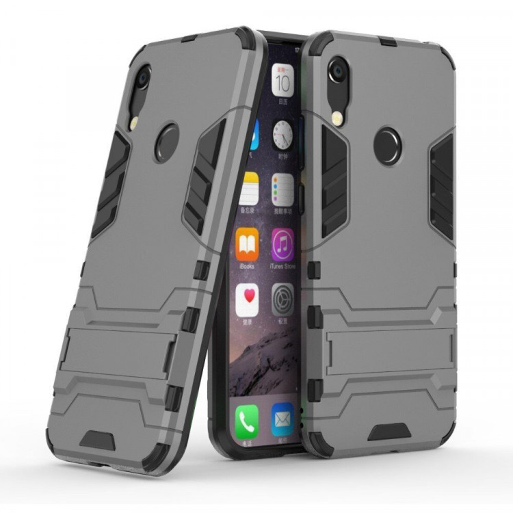 Чехол Duty Armor для Huawei Y6 (2019) / Honor 8A / Honor 8A Pro / Honor 8A Prime (серый)