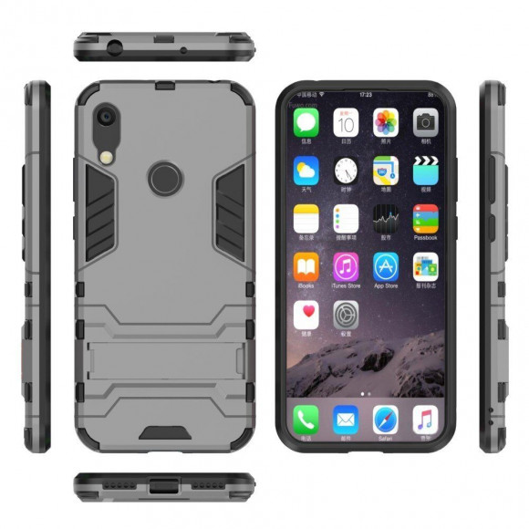 Чехол Duty Armor для Huawei Y6 (2019) / Honor 8A / Honor 8A Pro / Honor 8A Prime (серый) Чехол Duty Armor для Huawei Y6 (2019) / Honor 8A / Honor 8A Pro / Honor 8A Prime (серый)