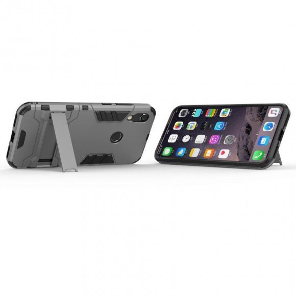 Чехол Duty Armor для Huawei Y6 (2019) / Honor 8A / Honor 8A Pro / Honor 8A Prime (серый) Чехол Duty Armor для Huawei Y6 (2019) / Honor 8A / Honor 8A Pro / Honor 8A Prime (серый)
