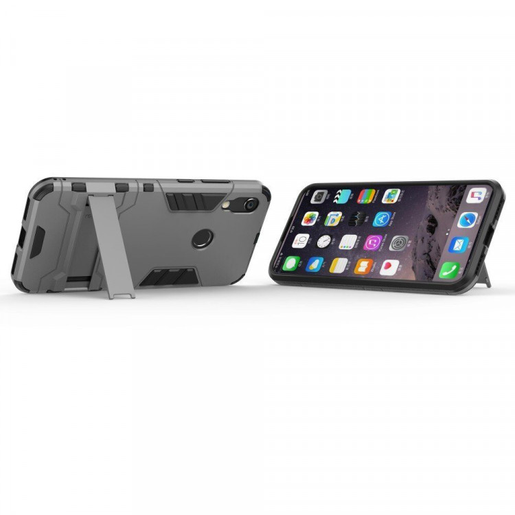 Чехол Duty Armor для Huawei Y6 (2019) / Honor 8A / Honor 8A Pro / Honor 8A Prime (серый)