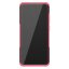 Чехол Hybrid Armor для Samsung Galaxy S20 Ultra (черный + розовый)