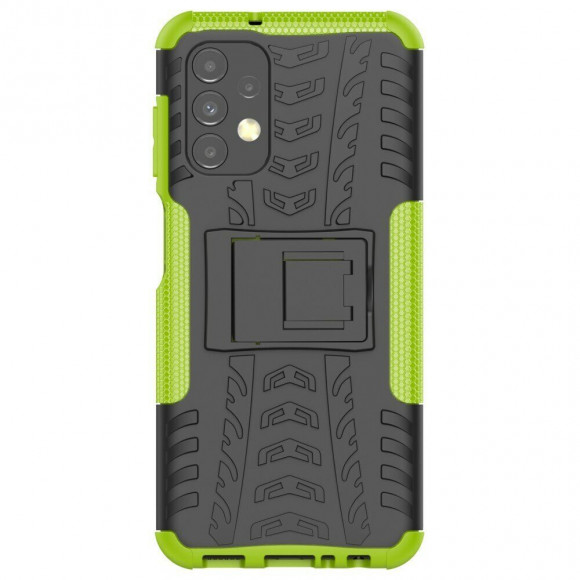 Чехол Hybrid Armor для Samsung Galaxy A13 4G (черный + зеленый) Чехол Hybrid Armor для Samsung Galaxy A13 4G (черный + зеленый)