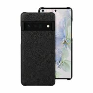 Кожаный чехол Cowhide для Google Pixel 6 Pro (черный) Кожаный чехол Cowhide для Google Pixel 6 Pro (черный)