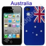 Пластиковый чехол для iPhone 4/4s (флаг Австралии)